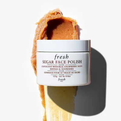 fresh Sugar Face Polish пилинг для лица с тростниковым сахаром 125 г