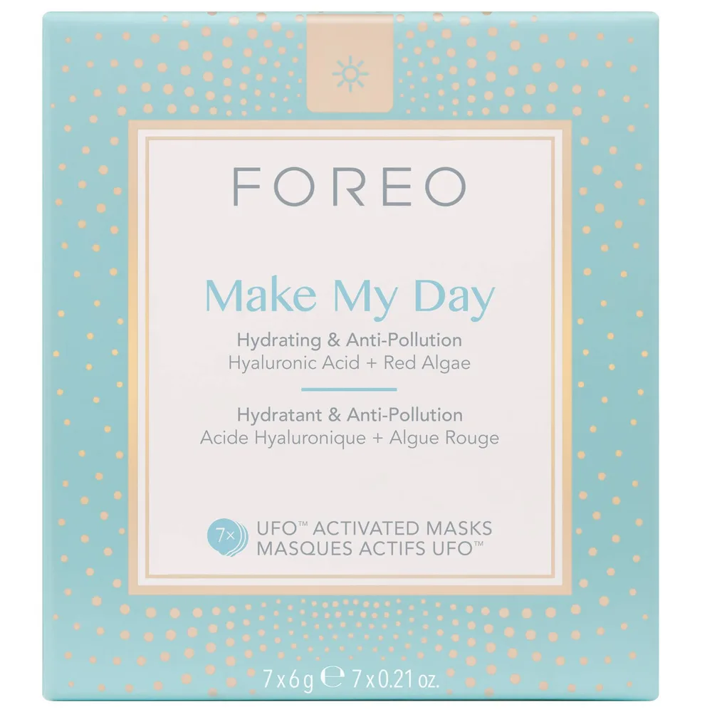 FOREO Make My Day дневная маска для лица активируемая UFO 7 шт, 7 pcs