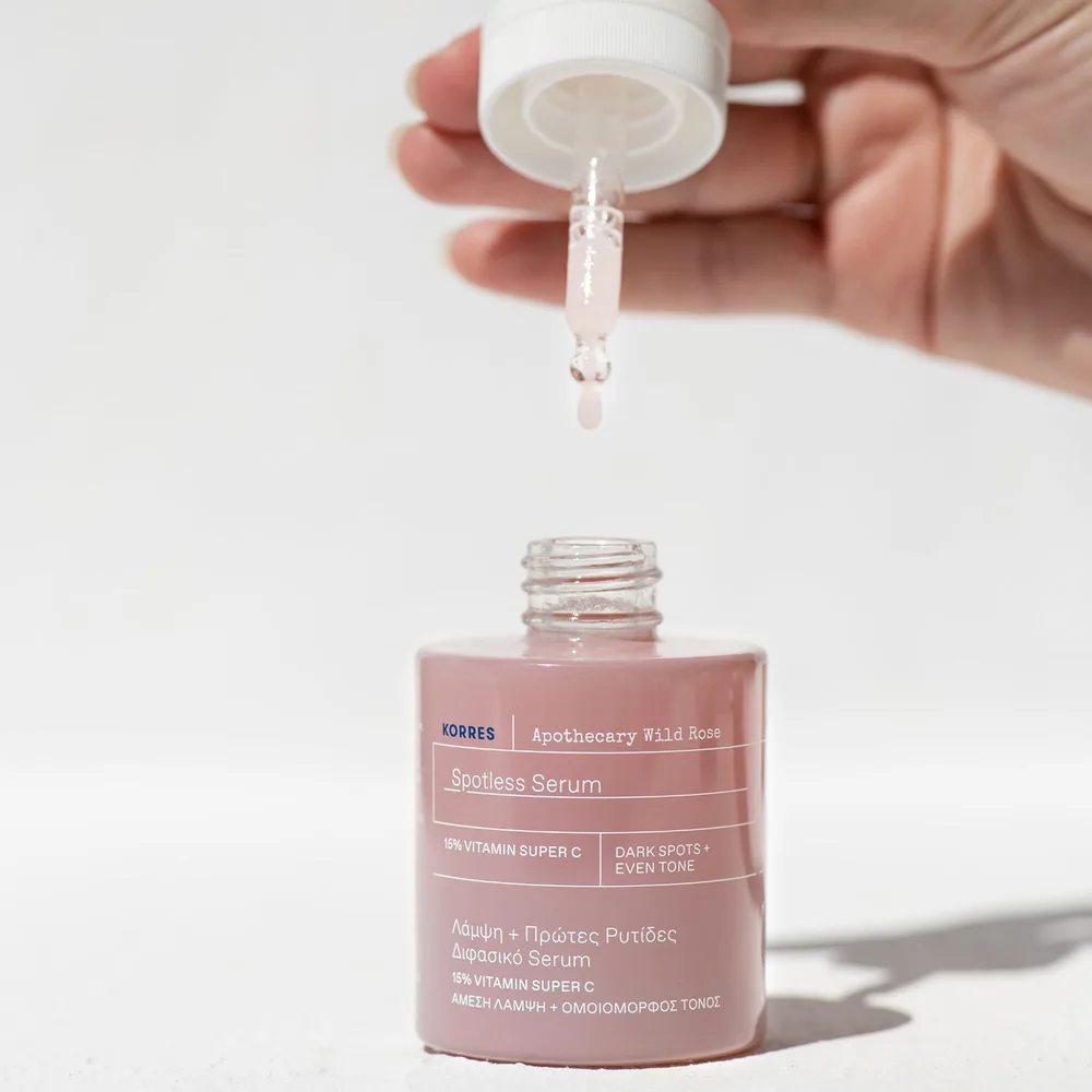 Korres Apothecary Wild Rose сыворотка для лица двухфазная 30 мл