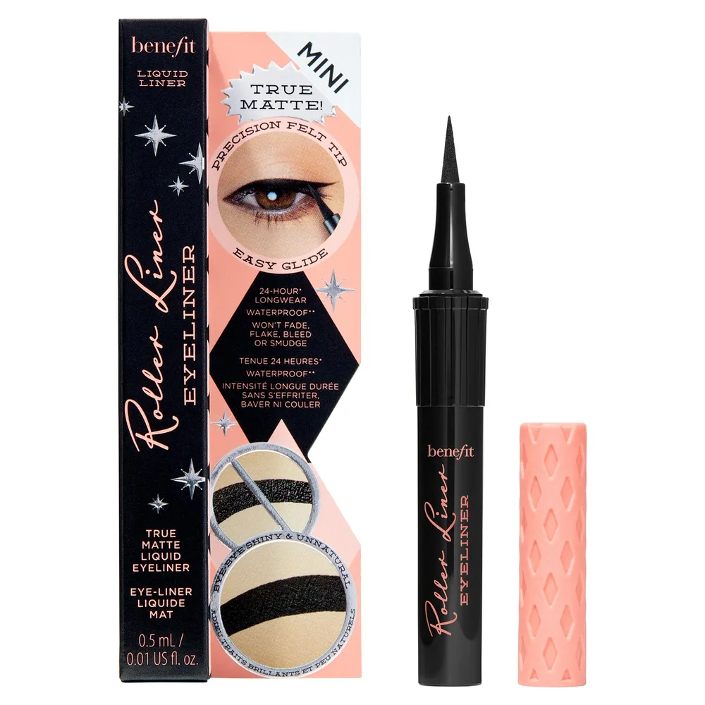 Benefit Cosmetics Roller Liner подводка для глаз жидкая матовая черная, чёрный