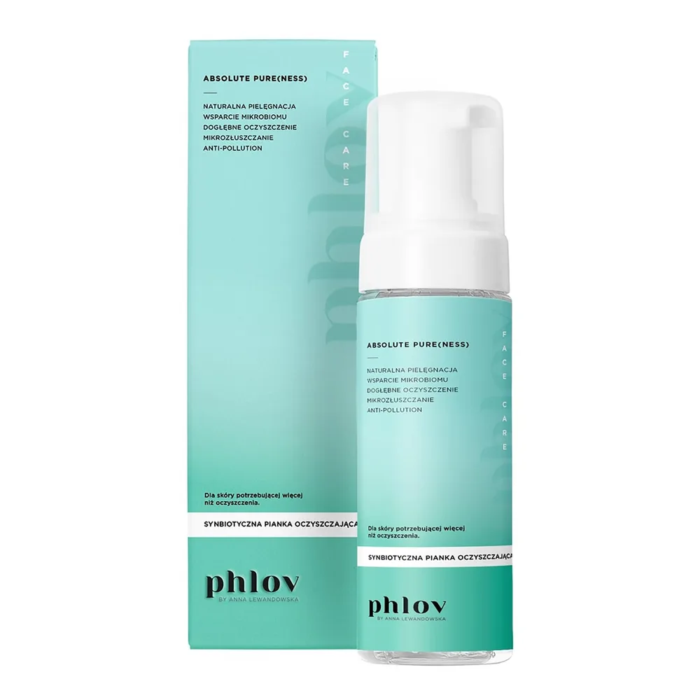 Phlov ABSOLUTE PURE(NESS) симбиотическая очищающая пенка для лица 150 мл