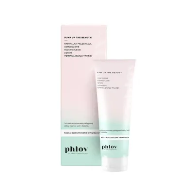 Phlov Pump Up The Beauty Маска для лица шеи и декольте с куркумой 60 мл