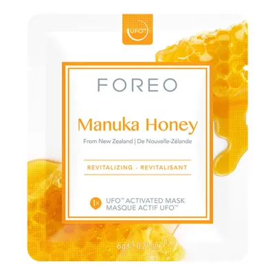 FOREO Manuka Honey ревитализирующая маска для лица для UFO и UFO mini 6 шт, 6 pcs