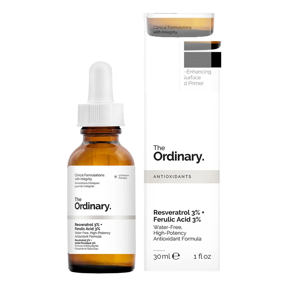 The Ordinary Ресвератрол 3% + феруловая кислота 3% антиоксидантная сыворотка для лица 30 мл