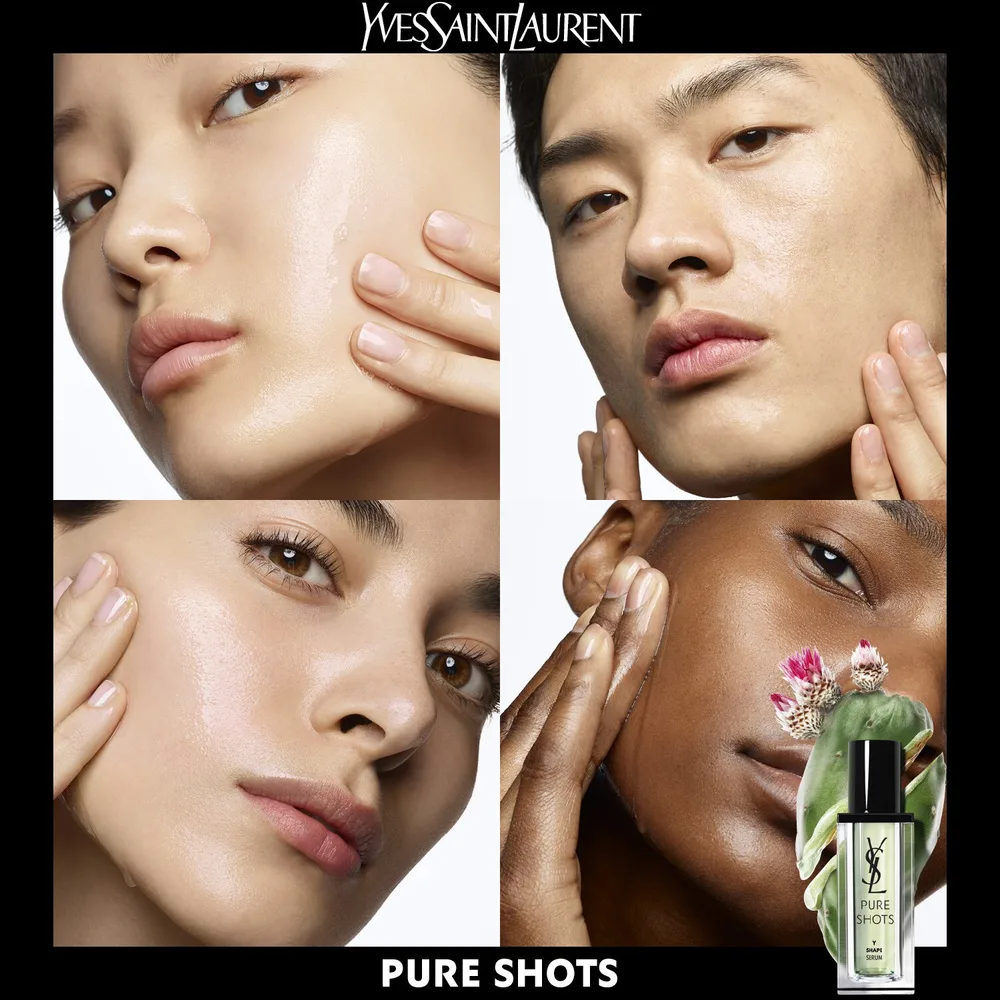 Yves Saint Laurent Pure Shots Y Shape Serum Сыворотка для лица укрепляющая с пептидами 30 мл