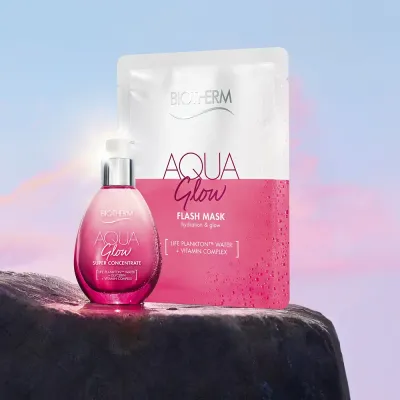 Biotherm Aqua Super Mask Glow маска тканевая для лица 1 шт 35 г