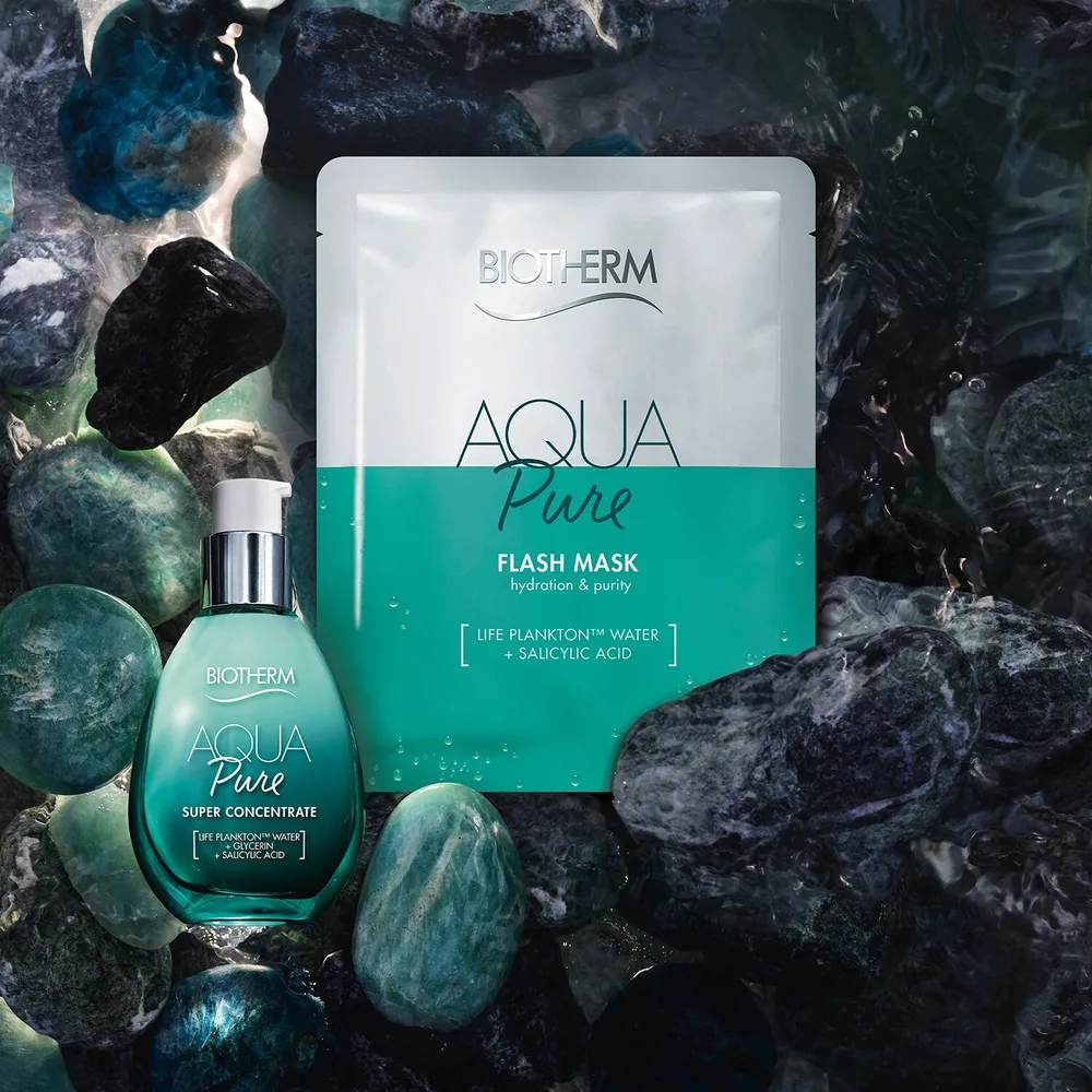 Biotherm Aqua Super Mask Pure очищающая тканевая маска для лица, 1 шт, 35 г