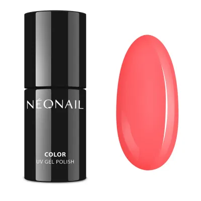 Гель-лак для ногтей NEONAIL Bayahibe Bikini яркий насыщенный, стойкое глянцевое покрытие, 7,2 мл