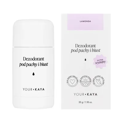 Дезодорант Your Kaya Lawenda лаванда гелевый для подмышек и зоны под грудью, без солей алюминия, 35 г