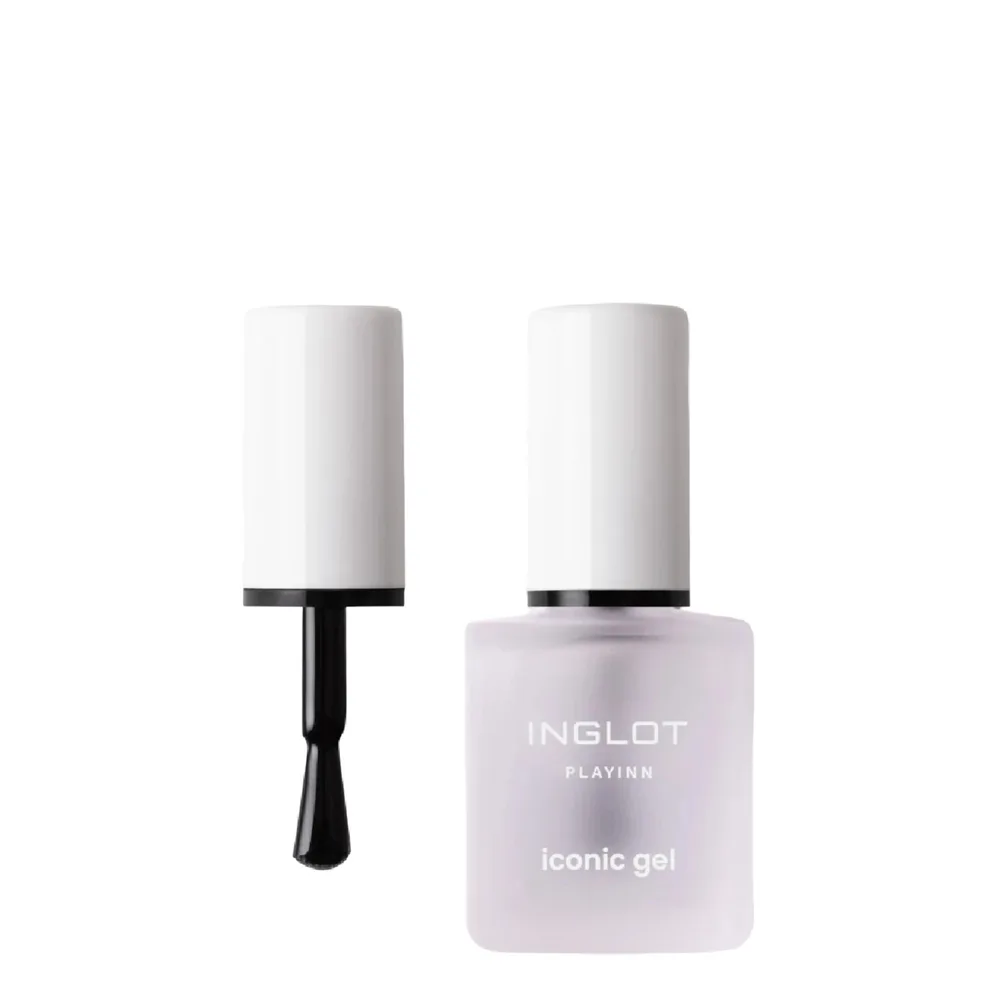 Верхнее покрытие для ногтей Inglot PLAYIN Iconic Gel 23 эффект гелевого маникюра, блеск, 15 мл