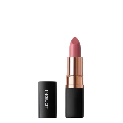 Помада для губ Inglot Kiss Catcher кремовая, винный оттенок Blush Wine 902, в стике