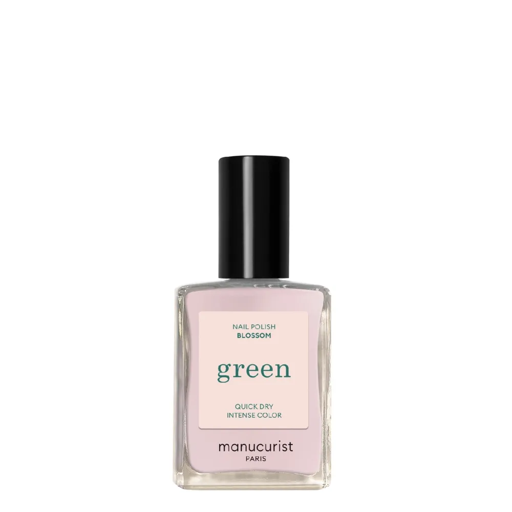 Лак для ногтей Manucurist Green Blossom нежно-розовый молочный, 15 мл
