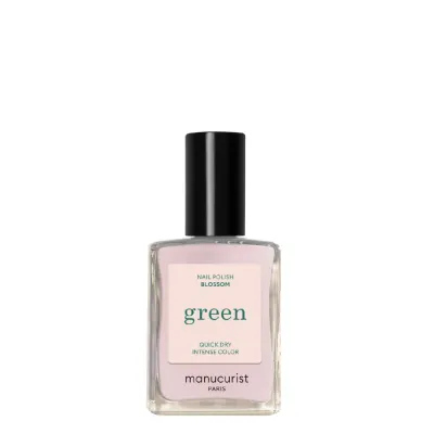 Лак для ногтей Manucurist Green Blossom нежно-розовый молочный, 15 мл