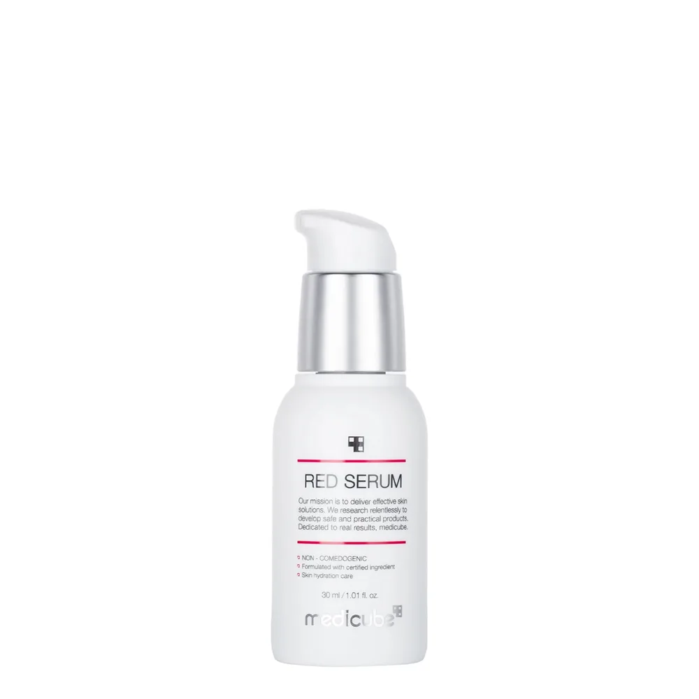 Сыворотка для лица Medicube Red Serum 2.0 успокаивающая, для проблемной кожи с несовершенствами, 30 мл