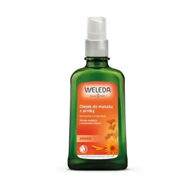 Массажное масло Weleda Arnica для тела разогревающее, натуральный состав, 100 мл