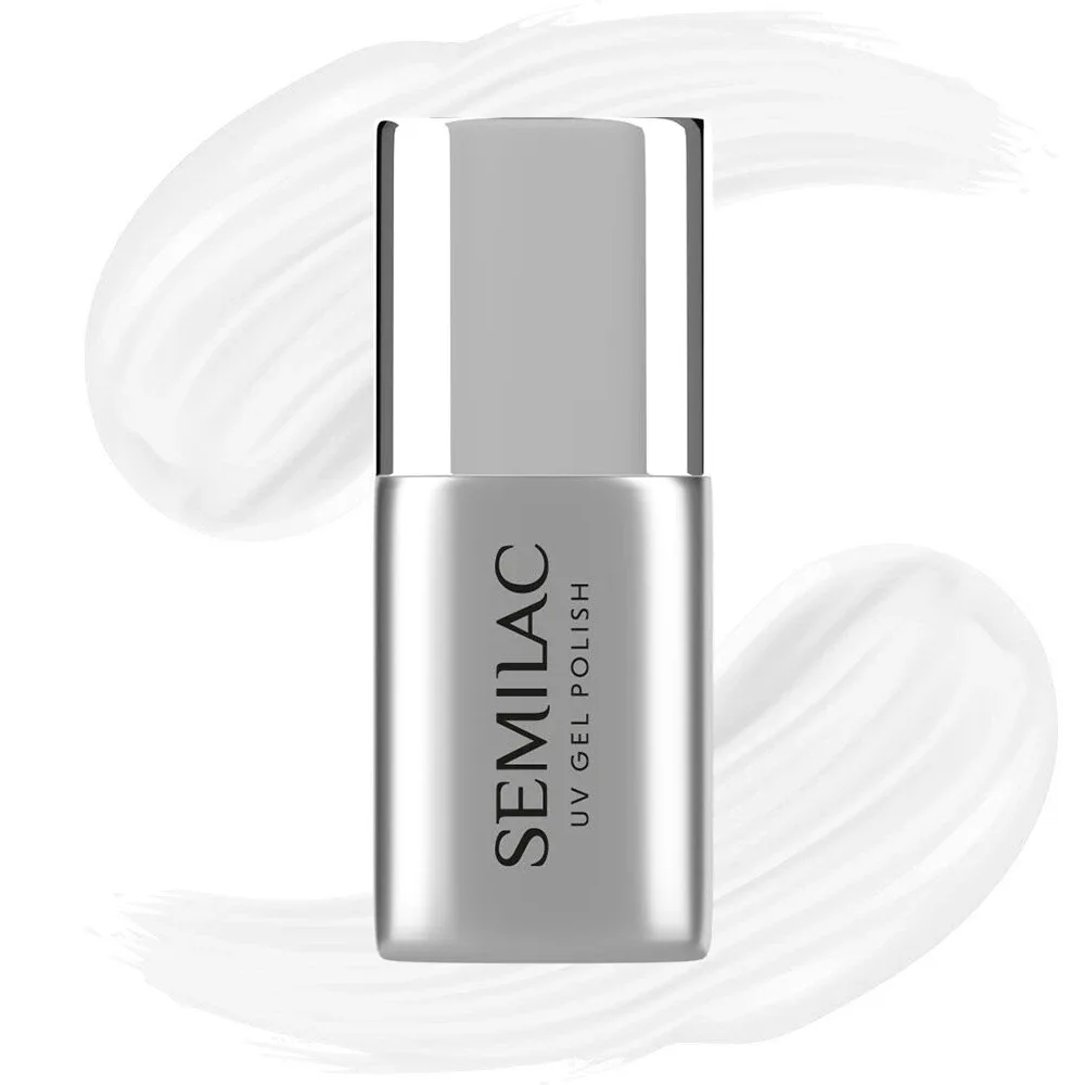 Топ для гибридного лака Semilac Matte Total No Wipe матовый, без липкого слоя, веганская формула, 11 мл