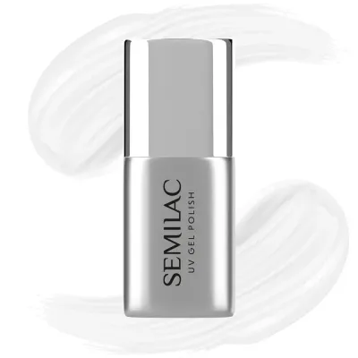 Топ для гибридного лака Semilac Matte Total No Wipe матовый, без липкого слоя, веганская формула, 11 мл