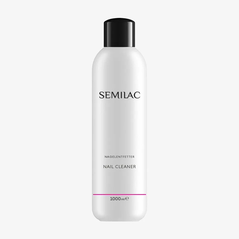 Обезжириватель для ногтей Semilac Nail Cleaner для подготовки пластины и снятия липкого слоя, 1000 мл
