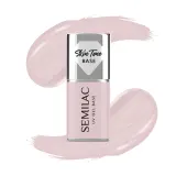 База для гель-лака Semilac Skin Tone Cover Base Ecru камуфлирующая полупрозрачная, 7 мл — фото 1