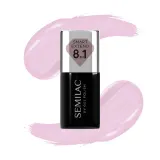Лак гибридный для ногтей Semilac Smart Extend Delicate Pink 803 молочно-розовый, 7 мл — фото 1