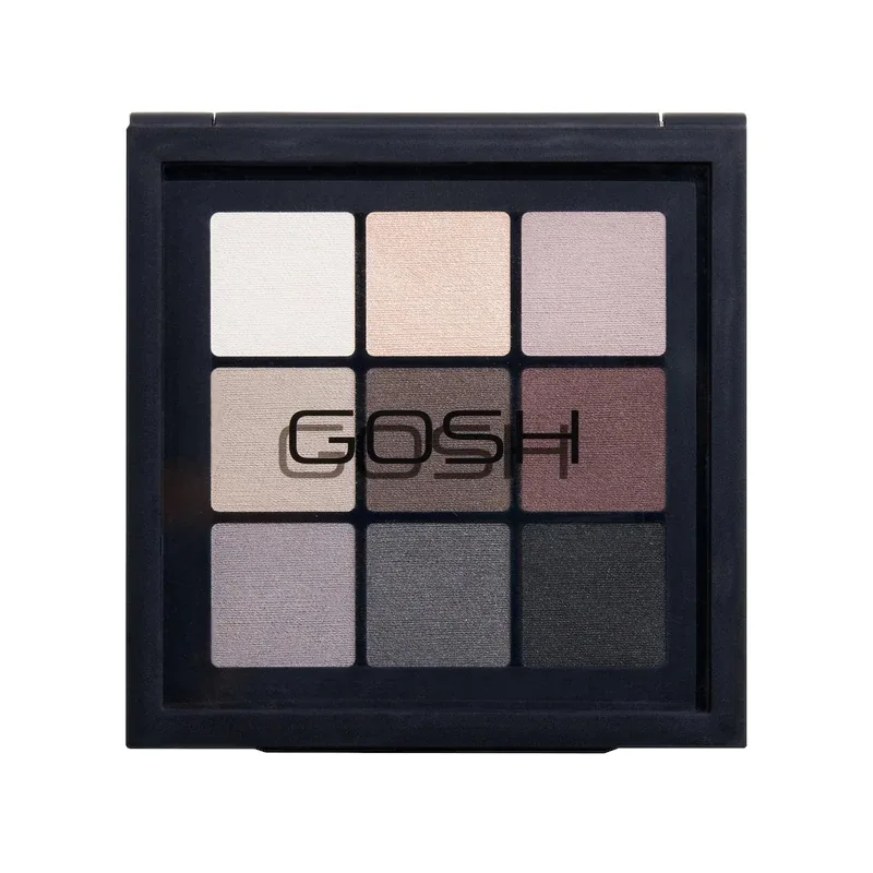 Тени для глаз Gosh EYEDENTITY 005 Be Hopeful палетка 9 оттенков, матовые и мерцающие, 8 г