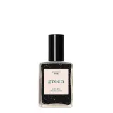 Лак для ногтей Manucurist Green Sparks чёрный с серебристым блеском, 15 мл — фото 1