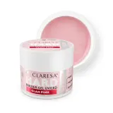 Гель строительный Claresa Nails Hard&Easy Builder Gel оттенок Glam Pink розовый, твердый самовыравнивающийся, UV и LED, 45 г — фото 1