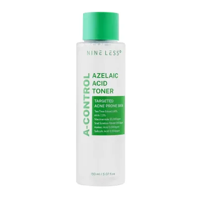Тоник для лица Nine Less A-Control Azelaic Acid с азелаиновой кислотой и ниацинамидом, против несовершенств, 150 мл
