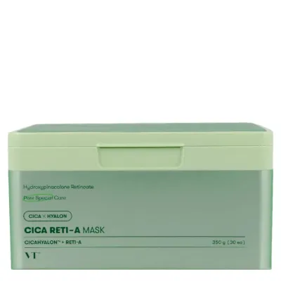 Маска тканевая для лица VT Cosmetics CICA Reti-A Mask с ретинолом, набор 30 шт