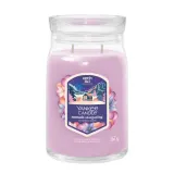 Свеча ароматическая Yankee Candle Signature Summit Stargazing большая в банке, два фитиля, соевый воск — фото 1