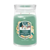 Свеча ароматическая Yankee Candle Signature Holiday Winterfest большая в банке, два фитиля, соевый воск — фото 1