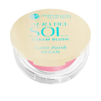 Румяна для щёк Bell HYPOAllergenic Aura Del Sol Cream Blush 01 кремовые гипоаллергенные, 4,5 г