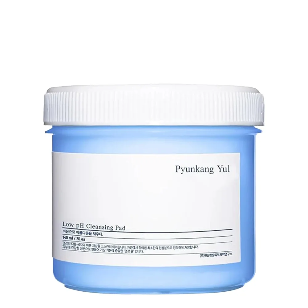 Пэды для лица Pyunkang Yul Low pH Cleansing Pad очищающие двусторонние, с низким pH, 70 шт., 140 мл