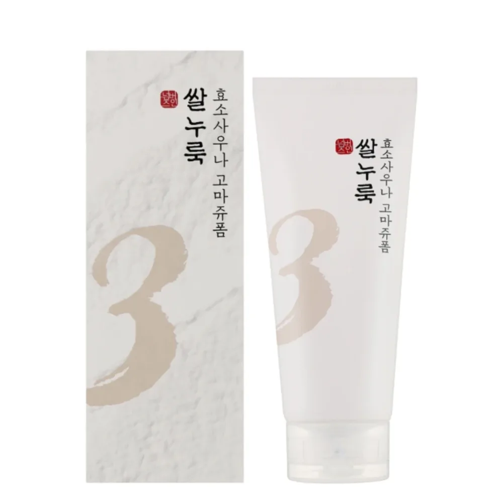 Пенка для умывания Numbuzin No.3 Rice Enzyme с рисовыми энзимами, смягчающая, 3 в 1, 170 мл