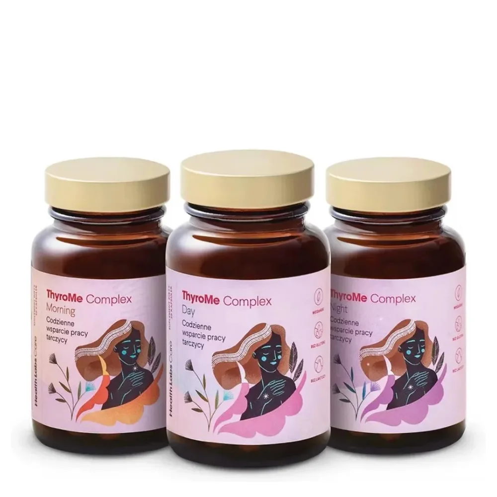 БАД Health Labs Care ThyroMe Complex три формулы утро день вечер, селен и цинк, капсулы, 90 шт