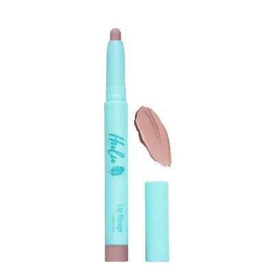Помада-карандаш для губ Hulu Lip Rouge Beige Babe нейтральный бежевый нюд, матово-сатиновый финиш