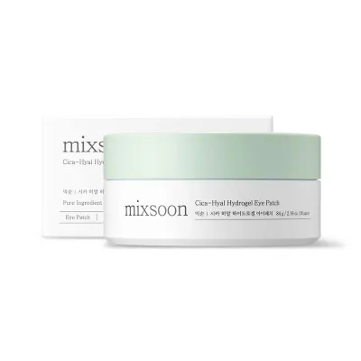 Патчи для глаз mixsoon Cica-Hyal Hydrogel гидрогелевые с центеллой и гиалуроновой кислотой, 30 шт