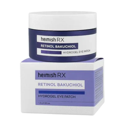 Патчи для глаз Heimish RX Retinol Bakuchiol Hydrogel гидрогелевые с ретинолом и бакучиолом, от морщин и отёков, 60 шт
