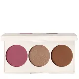 Палетка для макияжа лица Inglot PLAYINN SUNSET CHEEKS румяна, скульптор, хайлайтер, тёплое сияние — фото 1