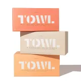 Полотенца для лица одноразовые Towl Zestaw Standard набор, для умывания и снятия макияжа, 3 упаковки по 80 шт — фото 1