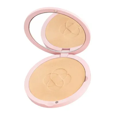 Тональная основа Annabelle Minerals Golden Light минеральная прессованная, плотное покрытие, пудреница с зеркалом