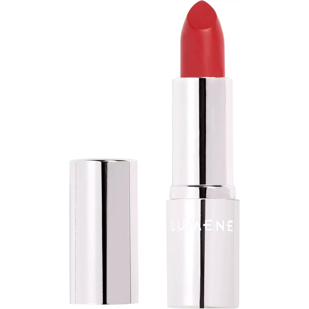 Помада для губ Lumene Luminous Moisture сатиновая насыщенная, оттенок 12 Strawberry Kiss