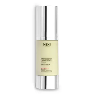 Бальзам для лица NEO MAKE UP Green Beauty Balm корректирующий, зелёный пигмент против покраснений, 30 мл