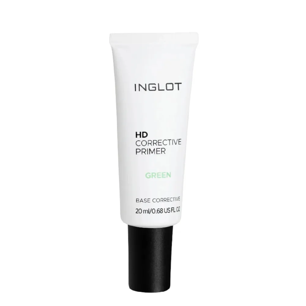 База под макияж Inglot HD Corrective Primer корректирующая, оттенок Green против покраснений