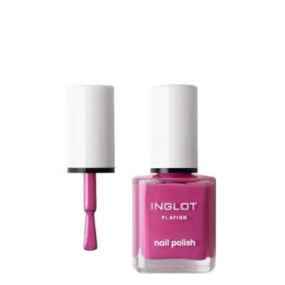 Лак для ногтей Inglot PLAYINN 116 фиолетовый, глянцевый, быстросохнущий