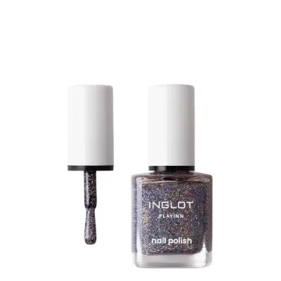 Лак для ногтей Inglot PLAYINN 148 с блёстками, глянцевый, 15 мл