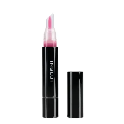 Масло для губ Inglot High Gloss Lip Oil глянцевое увлажняющее, розовый оттенок 02, аромат вишни, 4 мл