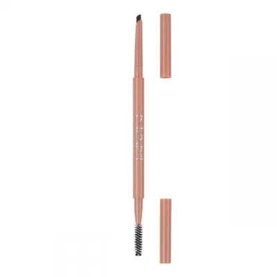 Карандаш для бровей NAM Pro Brow Pencil оттенок 4 Warm Dark Brown тёплый тёмно-коричневый
