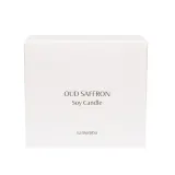 Свеча ароматическая соевая La Bomba Oud Saffron, восточная композиция с удом и шафраном — фото 1