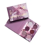Палетка теней для век Mexmo Six Dimensions Twilight Orchid матовые и сияющие, 6 оттенков, компактная — фото 1
